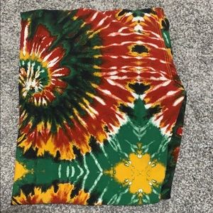 LuLaroe Tie Dye Leggings ((Size TC))